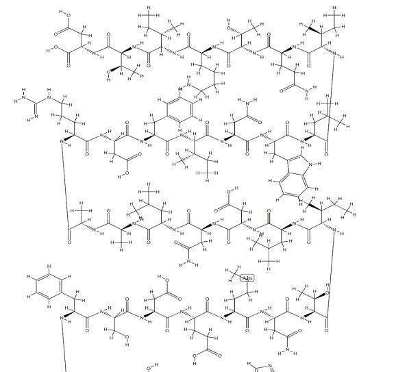替度鲁肽，Teduglutide，醋酸替度鲁肽，197922-42-2