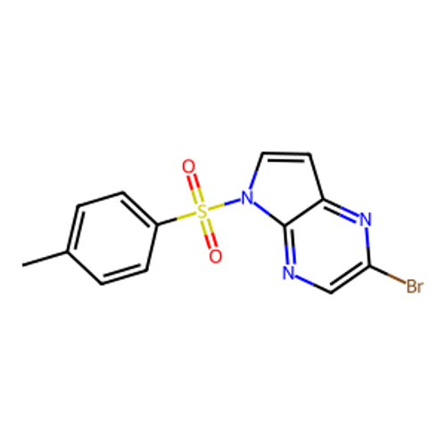 2-溴-5-(4-甲基苯磺酰基)-5H-吡咯[2,3-b]吡嗪