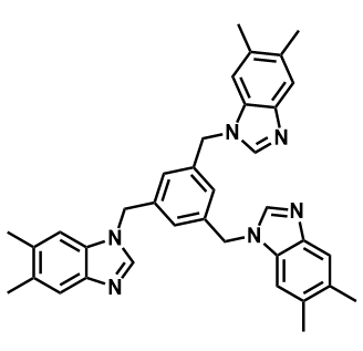 1,3,5-三[(5,6-二甲基-1H-苯并[d]咪唑-1-基)甲基]苯
