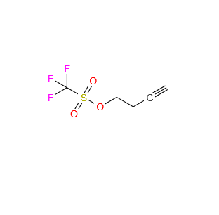 丁-3-炔-1-基 三氟甲磺酸酯  But-3-yn-1-yl trifluoromethanesulfonate  32264-79-2