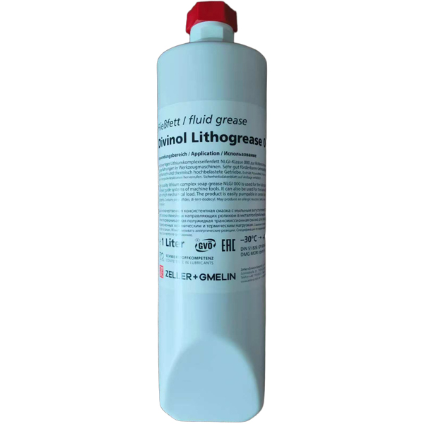 机床润滑专用复合锂皂润滑脂 - Divinol Lithogrease 000