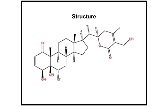 BP5318 52329-20-1 6α-氯-5β-羟基醉茄素A