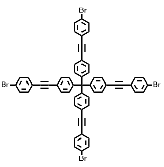 四(4-((4-溴苯基)乙炔基)苯基)甲烷
