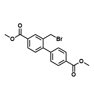 2-(溴甲基)-[1,1'-联苯]-4,4'-二羧酸二甲酯