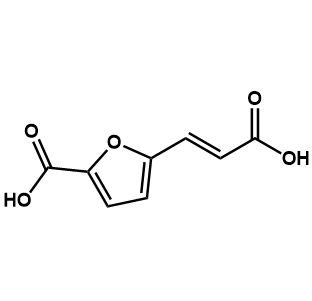(E)-5-(2-羧基乙烯基)呋喃-2-羧酸