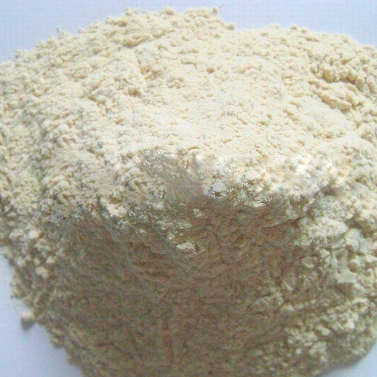 瓜尔胶 白色或微黄色粉末 溶于冷水