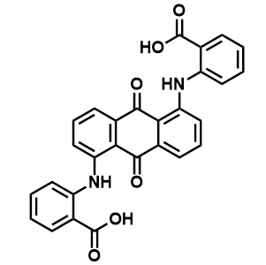 2,2'-[(9,10-二氢-9,10-二氧代-1,5-蒽二基)二亚氨基]二苯甲酸