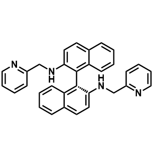 (R)-N,N'-双(吡啶-2-基甲基)-[1,1'-联萘]-2,2'-二胺