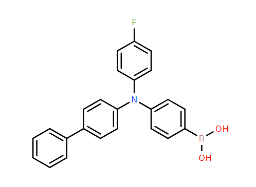 4-[联苯-4-基(4-氟苯基)氨基]苯硼酸