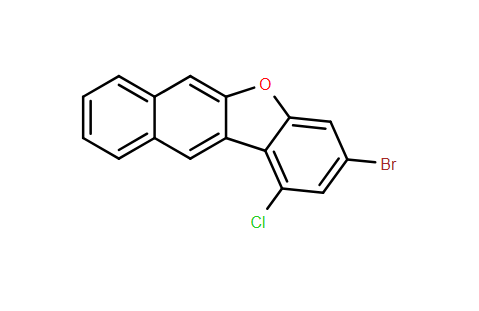 3-溴-1-氯-苯并[b]萘并[2,3-d]呋喃