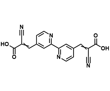 3,3'-([2,2'-联吡啶]-4,4'-二基)双(2-氰基丙烯酸)