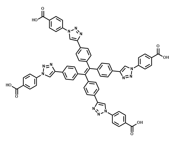  4,4',4'',4'''-(乙烯-1,1,2,2-四基四(苯-4,1-二基))四(1H-1,2,3-三唑-4,1-二基)四苯甲酸