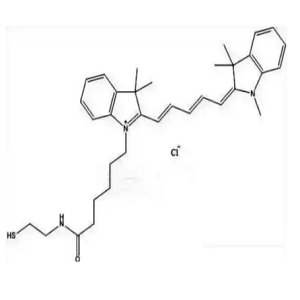 Sulfo-CY5-SH，磺酸基-Cy5-巯基??
