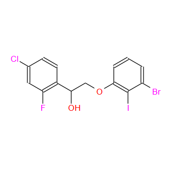(S)-2-(3-溴-2-碘苯氧基)-1-(4-氯-2-氟苯基)乙烷-1-醇
