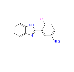 3-(1H-苯并[D]咪唑-2-基)-4-氯苯胺  3-(1H-Benzimidazol-2-yl)-4-chlorobenzenamine  313402-16-3