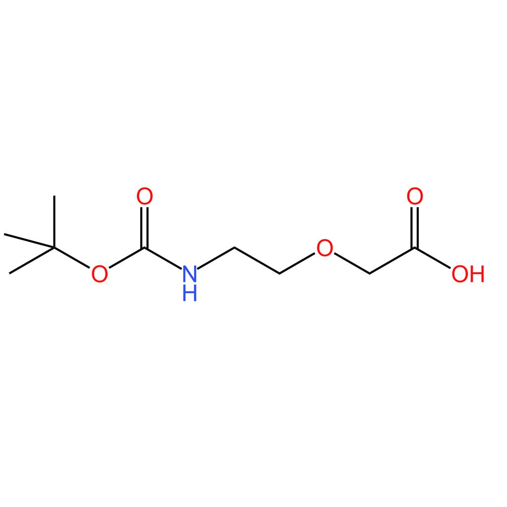 叔丁基-氨基-单乙二醇-乙酸  98%