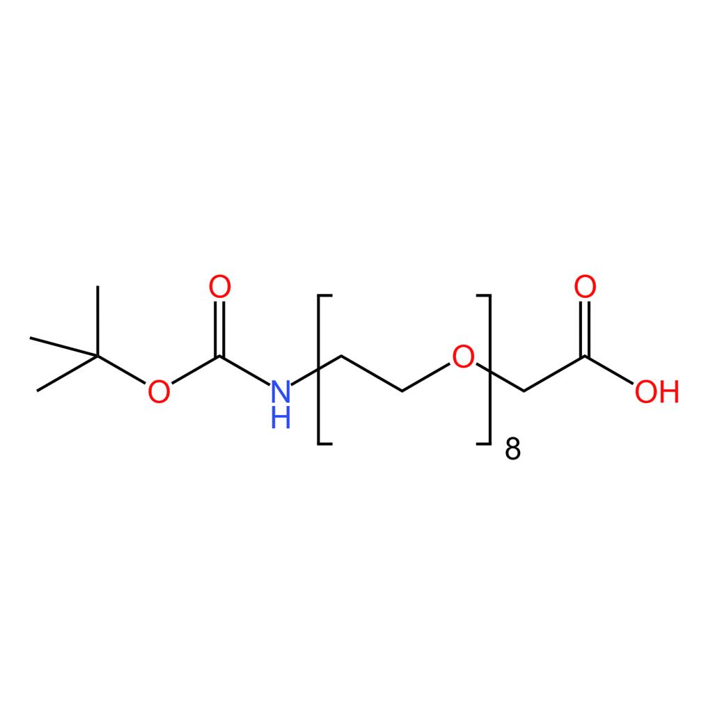 叔丁基-氨基-八乙二醇-乙酸   98%