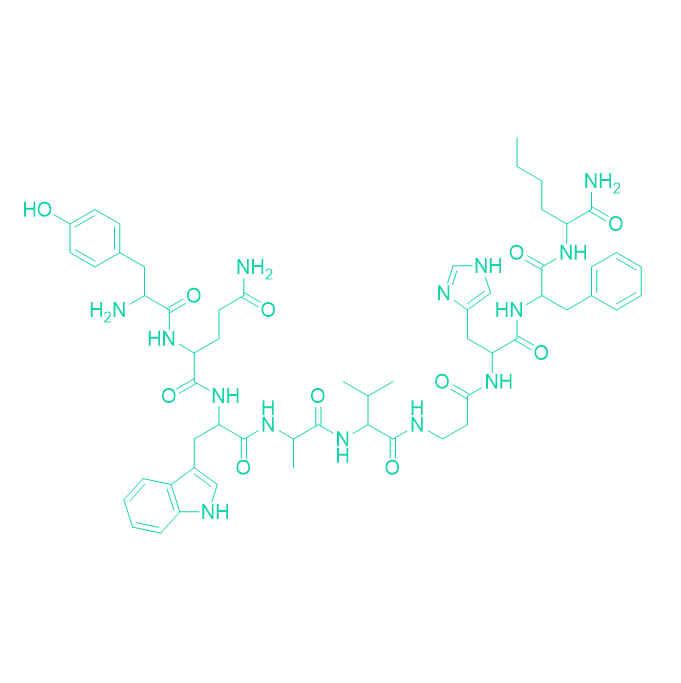 蛙皮素受体激动剂多肽(d-Y)-QWAV-（β-A）-HF-Nle-NH2/183241-31-8/BA1