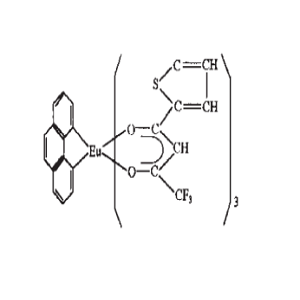 Eu(TTA)3phen，三 (噻吩甲酰三氟丙酮) 铕邻菲啰啉，17904-86-8