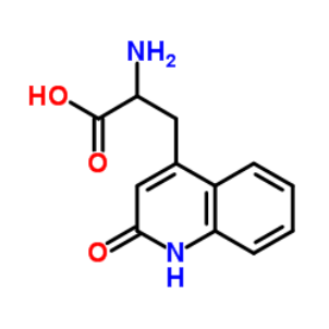 2-氨基-3-(1,2)-二氢-2-氧喹啉-4-基)丙酸盐酸盐；5162-90-3