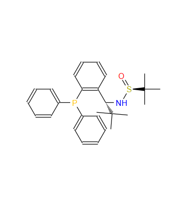 S(S)]-N-[(1R)-1-[2-(二苯基膦)苯基]-2,2-二甲丙基]-2-叔丁基亚磺酰胺