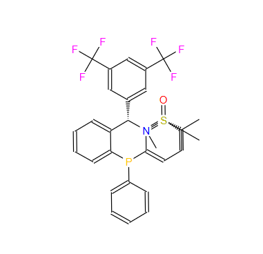 [S(R)]-N-[(S)-[3,5-Bis(trifluoromethyl)phenyl][2-(diphenylphosphino)phenyl]methyl]-N,2-dimethyl-2-propanesulfinamide