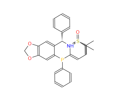 [S(R)]-N-[(S)-[6-(Diphenylphosphino)benzo[d][1,3]dioxol-5-yl]phenylmethyl]-2-methyl-2-propanesulfinamide