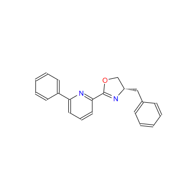  Pyridine, 2-[(4S)-4,5-dihydro-4-(phenylmethyl)-2-oxazolyl]-6-phenyl-