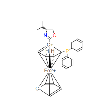 (2S)-1-[(4R)-4,5-Dihydro-4-(1-methylethyl)-2-oxazolyl]-2-(diphenylphosphino)ferrocene