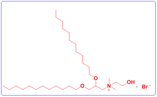 2,3-双(十二基氧基)-N-(2-羟基乙基)-N,N-二甲基丙烷-1-溴化铵