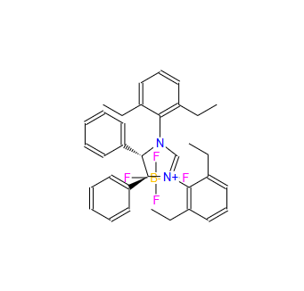 (4S,5S)-1,3-双(2,6-二乙基苯基)-4,5-二苯基-4,5-二氢-1H-咪唑-3-鎓 四氟硼酸盐