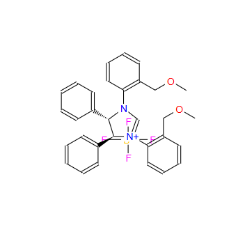  (4S,5S)-1,3-双(2-(甲氧基甲基)苯基)-4,5-二苯基-4,5-二氢-1H-咪唑-3-鎓 四氟硼酸盐