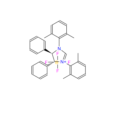 (4R,5R)-1,3-双(2,6-二甲基苯)-4,5-二氢-4,5-二苯基-1H-咪唑四氟硼酸盐