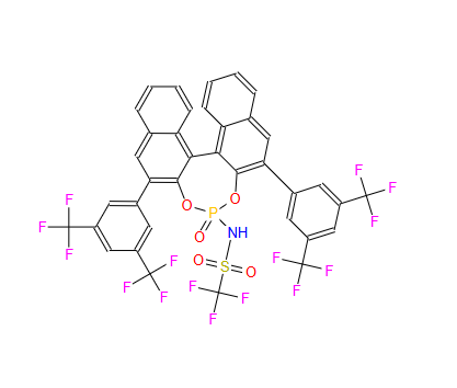N-[(11BR)-2,6-双[3,5-二三氟甲基苯基]-4-氧-联萘并[2,1-D:1',2'-F][1,3,2]二氧磷杂-4-基]-1,1,1-三氟甲磺酰胺