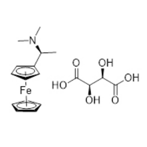 (S)-(-)-N,N-二甲基-1-二茂铁基乙胺 L-酒石酸盐；111614-65-4