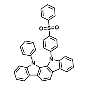 11-苯基-12-(4-(苯磺酰基)苯基)-11,12-二氢吲哚[2,3-a]咔唑