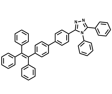3,4-二苯基-5-(4'-(1,2,2-三苯基乙烯基)-[1,1'-联苯]-4-基)-4H-1,2,4-三唑