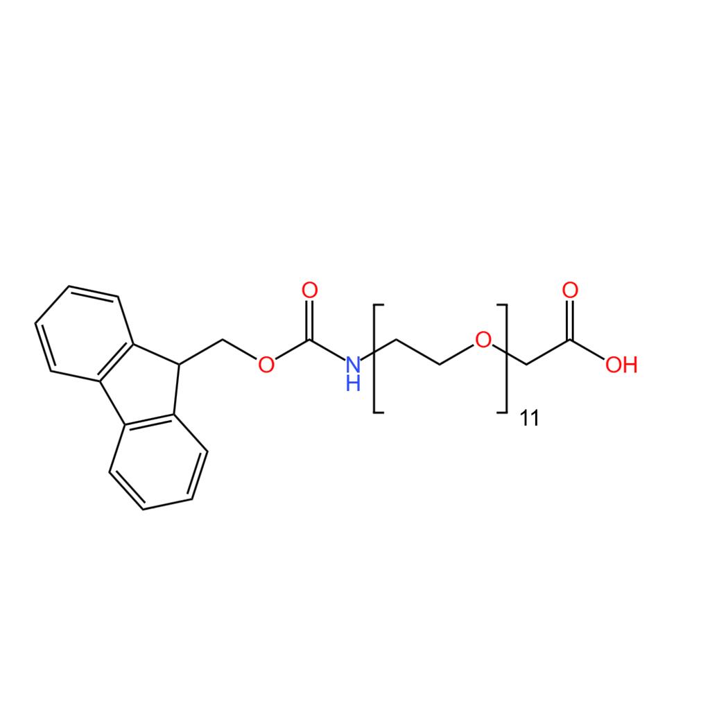 9-芴甲氧羰基-氨基-十一乙二醇-乙酸  98%