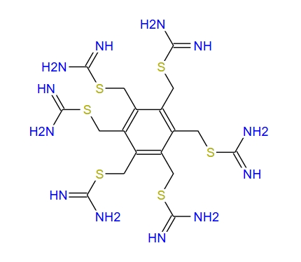 2,2',2'',2''',2'''',2'''''-[(Benzene-1,2,3,4,5,6-hexyl)hexakis(methylene)]hexakis(isothiourea)