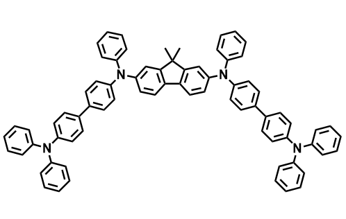 N4,N4'-(9,9-二甲基-9H-芴-2,7-二基)双(N4,N4',N4'-三苯基-[1,1'-联苯]-4,4'-二胺)
