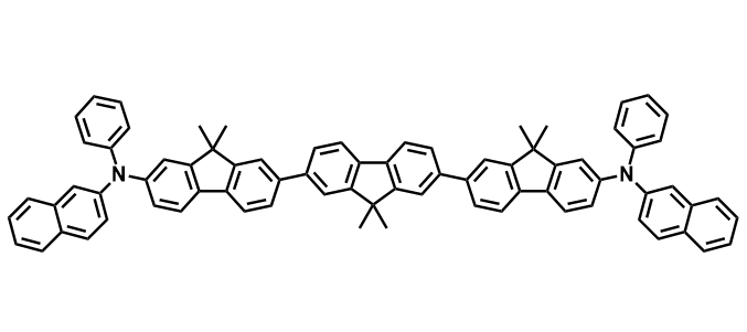 9,9,9',9',9'',9''-六甲基-N7,N7''-二(萘-2-基)-N7,N7''-二苯基-[2,2':7',2''-三芴]-7,7''-二胺