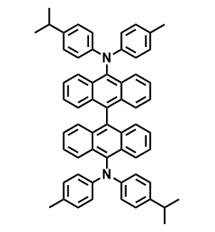 N10,N10'-双(4-异丙基苯基)-N10,N10'-二对甲苯基-[9,9'-联蒽]-10,10'-二胺