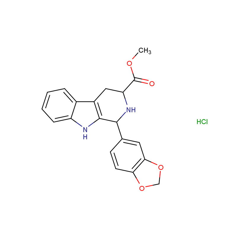 顺式-(1R,3R)-1,2,3,4-四氢-1-(3,4-亚甲二氧基苯基)-9H-吡啶并[3,4-B]吲哚-3-羧酸甲酯盐酸盐