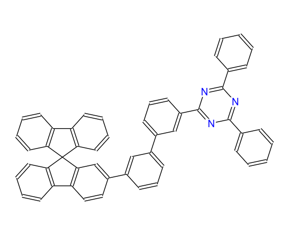 2-(3'-(9,9'-螺双[芴]-2-基)-[1,1'-联苯]-3-基)-4,6-二苯基-1,3,5-三嗪
