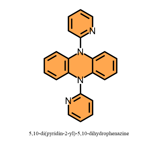 5,10-di(pyridin-2-yl)-5,10-dihydrophenazine