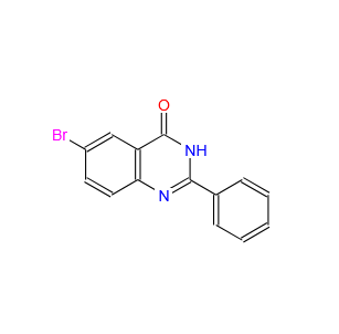 6-溴-2-苯基喹唑啉-4(3H)-酮  6-Bromo-2-phenylquinazolin-4(3H)-one  27398-50-1