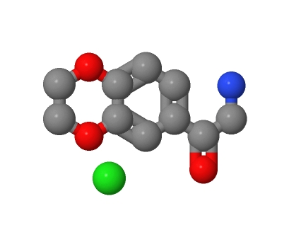 2-氨基-1-(2,3-二氢-1,4-苯并二氧杂环己-6-基)乙酮盐酸盐(1:1)