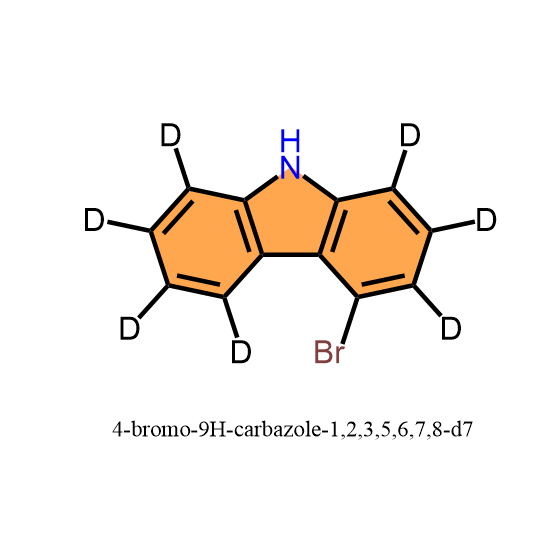 4-溴-9H-咔唑-1,2,3,5,6,7,8-d7