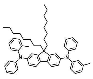 9,9-二辛基-N2,N7-二苯基-N2-(间甲苯基)-N7-(邻甲苯基)-9H-芴-2,7-二胺