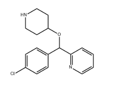 2-[(4-氯苯基)(4-哌啶基氧基)甲基]吡啶